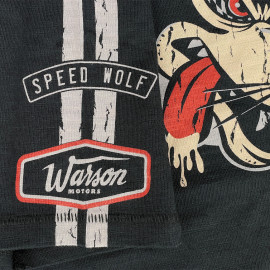 Speed ​​Wolf T-Shirt n° 13 Carbonschwarz - Herren