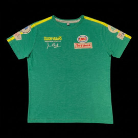 Jim Clark T-Shirt Ollon-Villars 1965 Grün Rennen - Herren