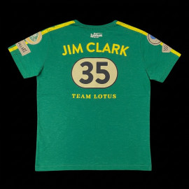 Jim Clark T-Shirt Ollon-Villars 1965 Racing Green - Men