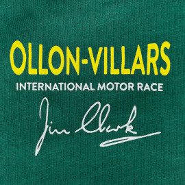 Jim Clark T-Shirt Ollon-Villars 1965 Grün Rennen - Herren
