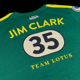 Jim Clark T-Shirt Ollon-Villars 1965 Racing Green - Men