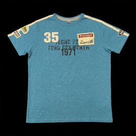 François Cevert T-Shirt n° 35 Ollons-Villars 1971 Blue - Men
