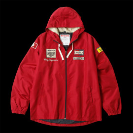 Clay Regazzoni Windjacke n° 4 Monza 1970 Burgunderrot - Unisex