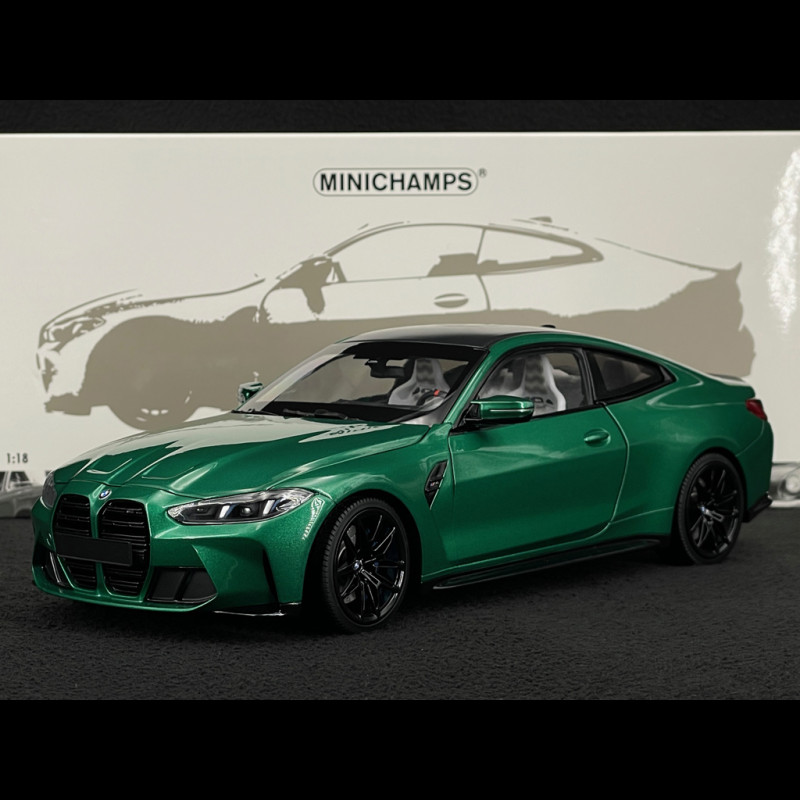 BMW M4 2024 Green Metallic 1/18 Minichamps 110020142