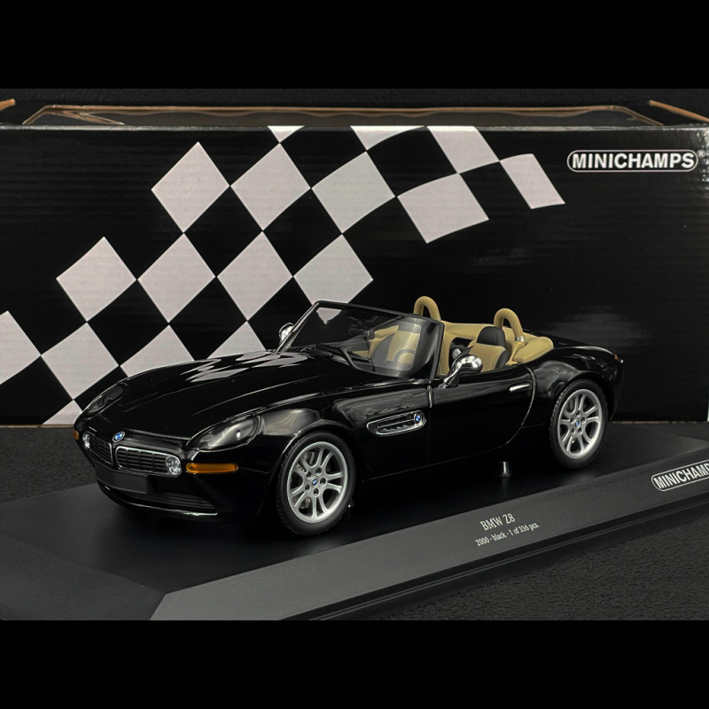 BMW Z8 Roadster 2000 Black 1/18 Minichamps 155024231