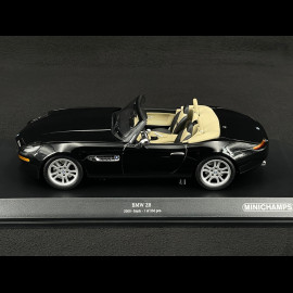 BMW Z8 Roadster 2000 Black 1/18 Minichamps 155024231