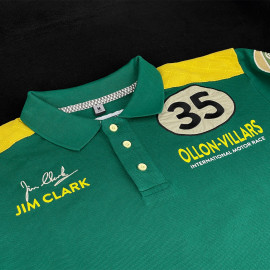 Jim Clark Polo Shirt Ollon-Villars 1965 Racing Green - Men