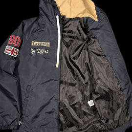 Jo Siffert Jacket Windbreaker Navy Blue - Unisex