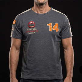 Jo Siffert T-Shirt n° 14 Austrian GP 1971 Carbon Grey - Men
