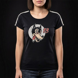 Speed ​​Wolf T-Shirt n° 13 Carbonschwarz - Damen