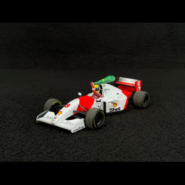 Ayrton Senna McLaren MP4/8 n° 8 Winner Australian GP 1993 F1 Dirty Version with Flag 1/43 Minichamps 540933308