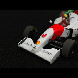 Ayrton Senna McLaren MP4/8 n° 8 Sieger GP Australien 1993 F1 Schmutzige Version mit Flagge 1/43 Minichamps 540933308