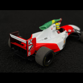 Ayrton Senna McLaren MP4/8 n° 8 Winner Australian GP 1993 F1 Dirty Version with Flag 1/43 Minichamps 540933308