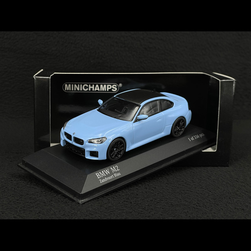 BMW M2 2023 Zandvoort Blue 1/43 Minichamps 410023121