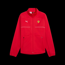 Ferrari Jacke F1 Team Leclerc / Hamilton Softshell Puma Rot 701239789-001 - unisex