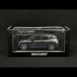 BMW iX 2023 Grau Metallic 1/43 Minichamps 410024300