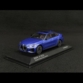 BMW i4 M50 2022 Portimao Matte Blue 1/43 Minichamps 410024001