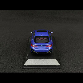 BMW i4 M50 2022 Portimao Mattblau 1/43 Minichamps 410024001