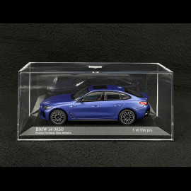 BMW i4 M50 2022 Portimao Matte Blue 1/43 Minichamps 410024001