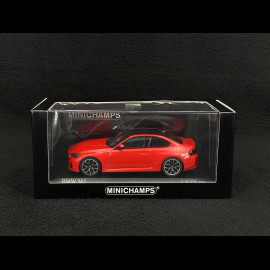 BMW M2 2023 Rot Metallic 1/43 Minichamps 410023120