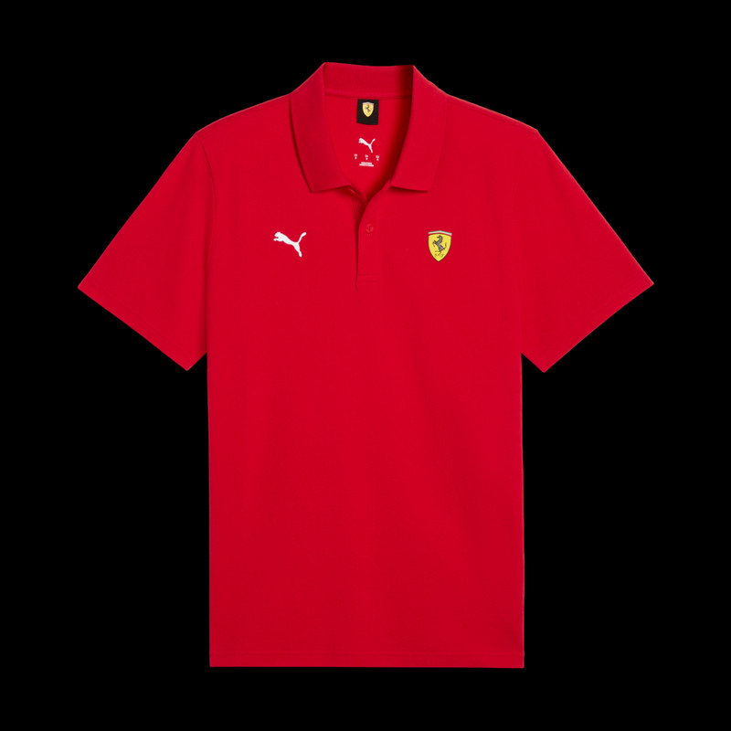 Ferrari Polo-shirt F1 Team Leclerc / Hamilton Puma Red 701238416-001 - unisex