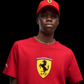 Ferrari T-Shirt F1 Team Leclerc / Hamilton Puma Rot 701238415-001 - unisex