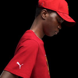 Ferrari T-Shirt F1 Team Leclerc / Hamilton Puma Rot 701238415-001 - unisex