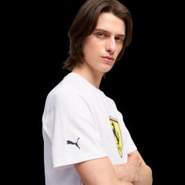Ferrari T-shirt F1 Team Leclerc / Hamilton Puma White 701238415-002 - unisex