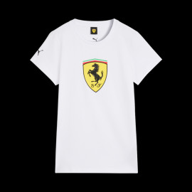 Ferrari T-Shirt F1 Team Leclerc / Hamilton Puma Weiß 701238600-002 - damen
