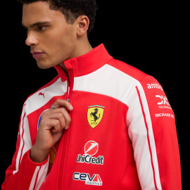 Ferrari Jacket F1 Team Leclerc / Hamilton 2026 Softshell Red Puma 701238723-001 - unisex