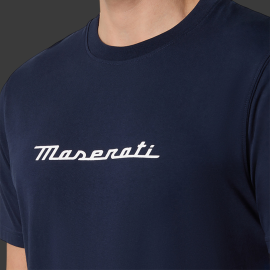 Maserati T-Shirt North Sails Trident Logo Marineblau - Unisex