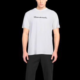 Maserati T-Shirt North Sails Trident Logo White - Unisex