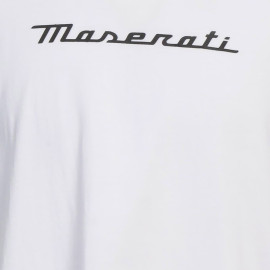 Maserati T-Shirt North Sails Trident Logo Weiß - Unisex