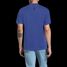 Maserati T-Shirt North Sails Logo Marineblau - Unisex