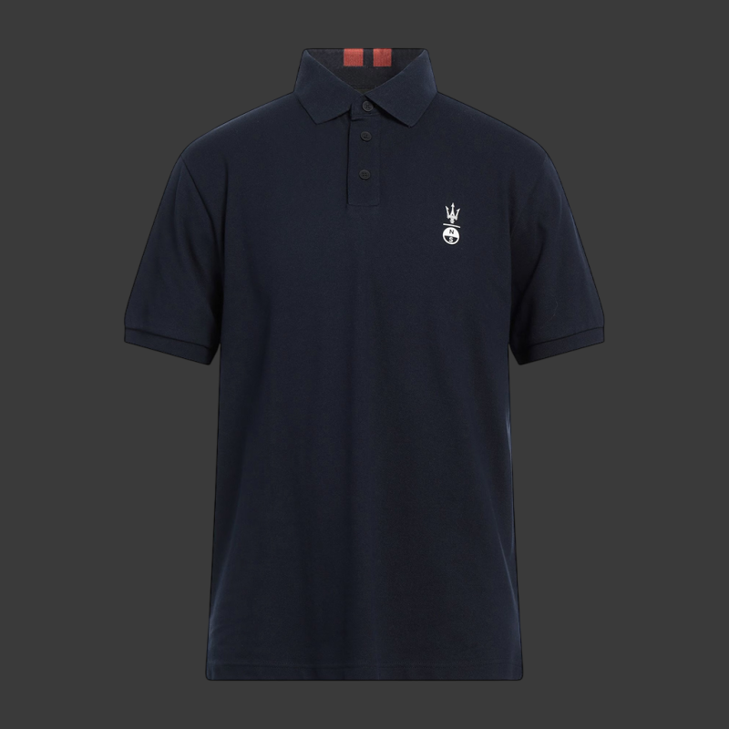 Maserati Poloshirt North Sails Marineblau - Unisex