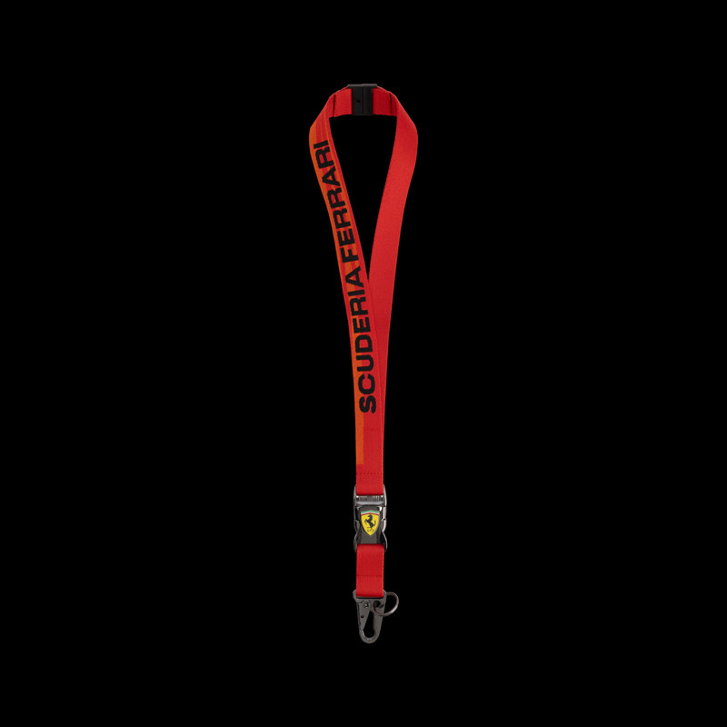Ferrari Keyring F1 Team Leclerc / Hamilton Red Neck Strap 701238062-001