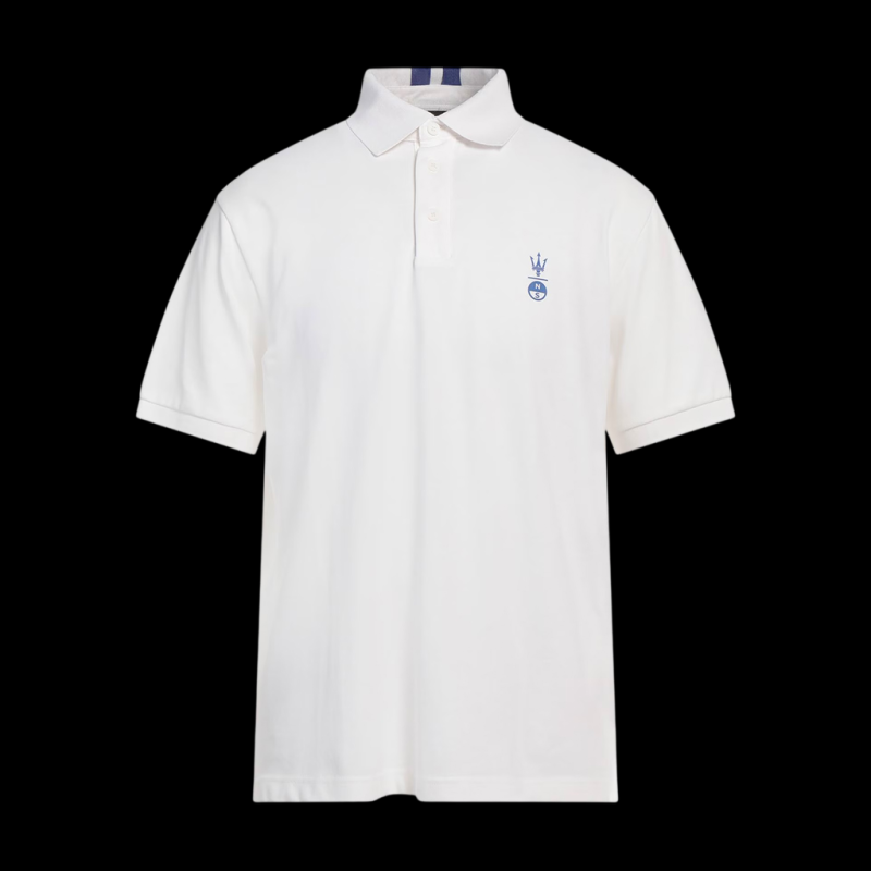 Maserati Polo Shirt North Sails White - Unisex