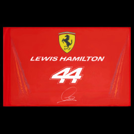 Ferrari Flagge F1 Team n° 44 Lewis Hamilton 2026 Rot 94 x 28 cm 701238026-001