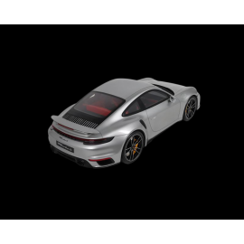 Porsche 911 Turbo S Typ 992.1 2020 Silbermetallic 1/8 GT Spirit GTS801801