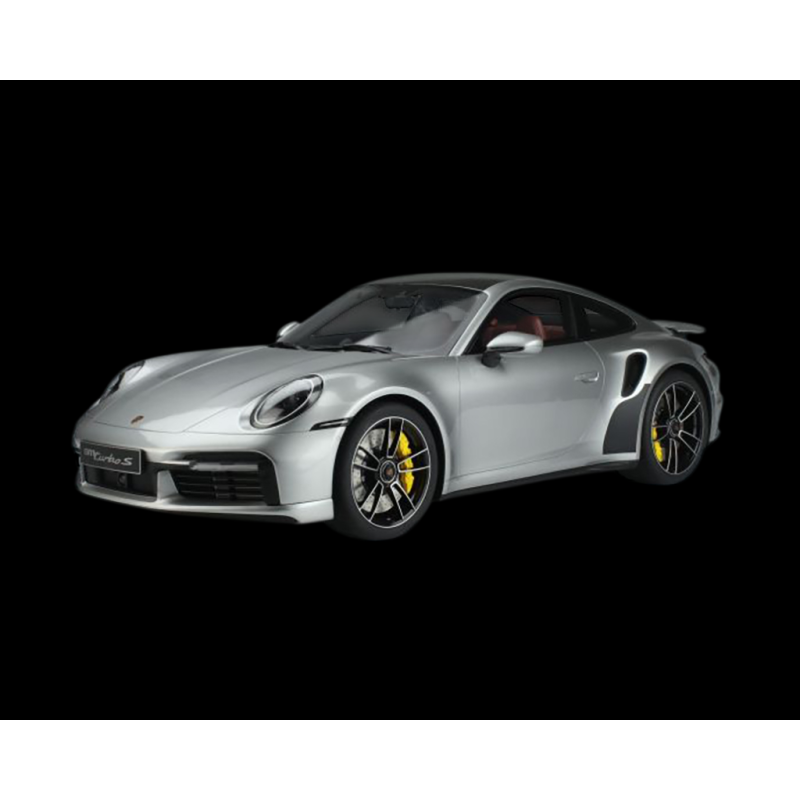 Porsche 911 Turbo S Type 992.1 2020 Silver Metallic 1/8 GT Spirit GTS801801