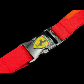Ferrari Schlüsselanhänger F1 Team Leclerc / Hamilton Red Umhängeband 701238062-001
