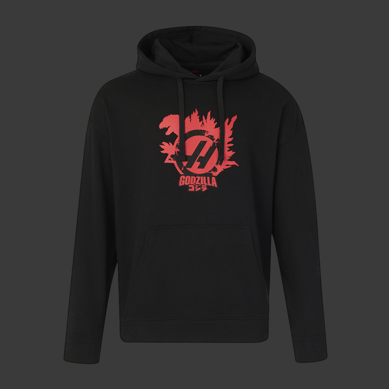 Haas Hoodie F1 Team Godzilla Black - Unisex