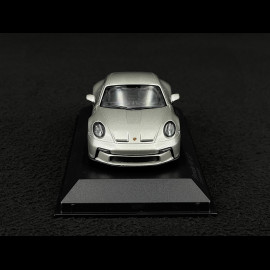 Porsche 911 S/T Type 992 2023 GT Silver Metallic 1/43 Minichamps 410063022