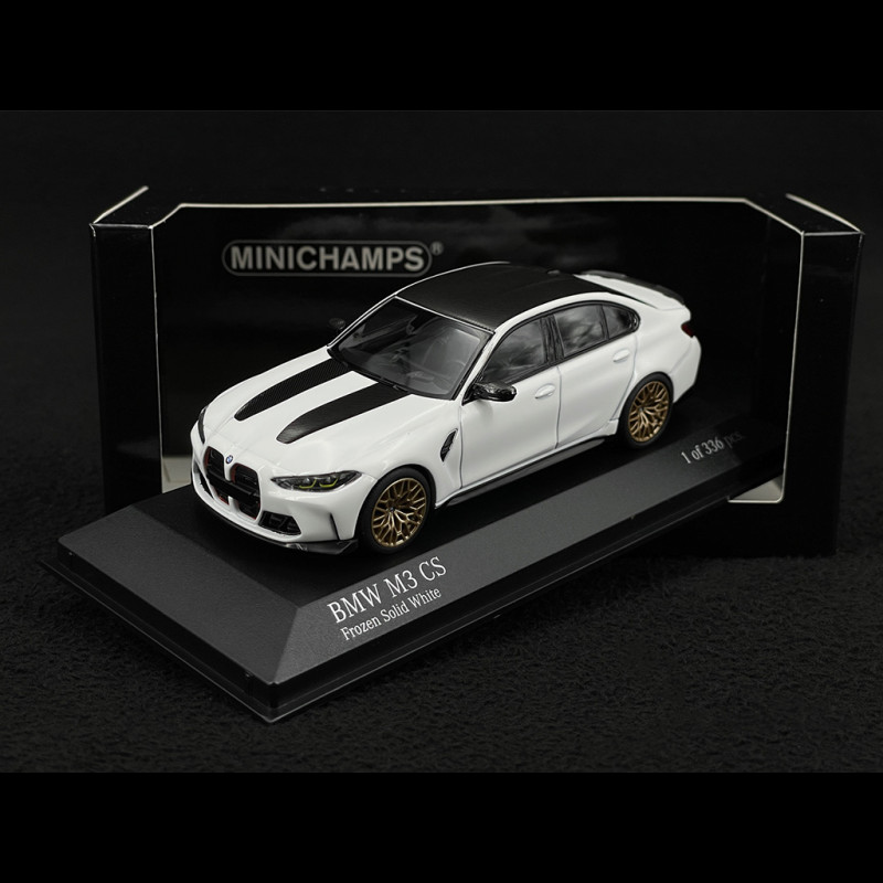 BMW M3 CS 2023 Frozen Solid White 1/43 Minichamps 410023202
