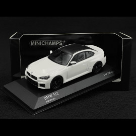 BMW M2 2023 Weiß 1/43 Minichamps 410023122