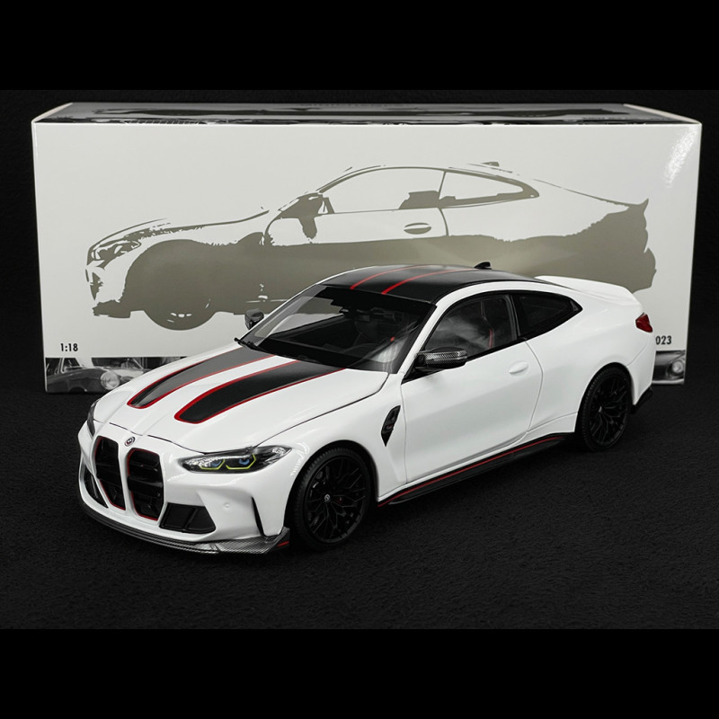BMW M4 CSL 2023 Matte White 1/18 Minichamps 110023022