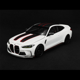 BMW M4 CSL 2023 Matte White 1/18 Minichamps 110023022