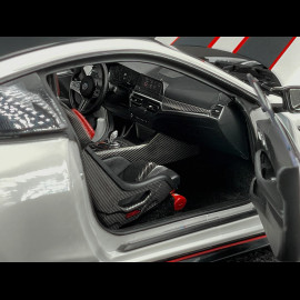 BMW M4 CSL 2023 Matte White 1/18 Minichamps 110023022