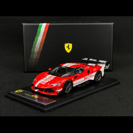 Ferrari 296 Challenge n° 32 2023 Markteinführungsversion Rot / Weiß 1/43 Looksmart LSRC181