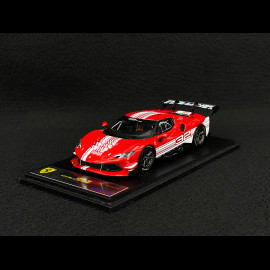 Ferrari 296 Challenge n° 32 2023 Launch Version Red / White 1/43 Looksmart LSRC181